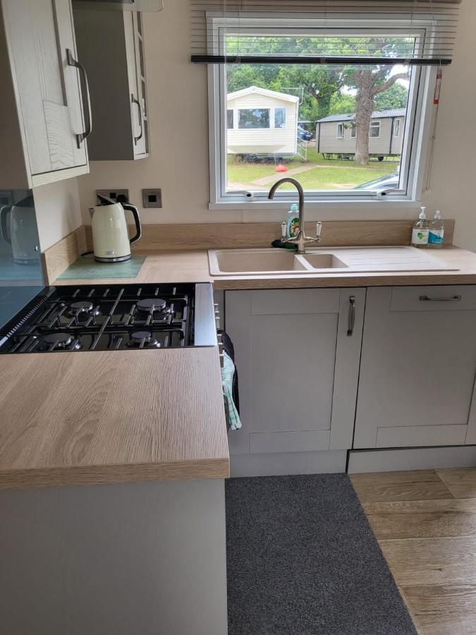 Ferienhaus Luxury New 3 Bed Caravan With Stunning Sea View On Private In Thorness Bay