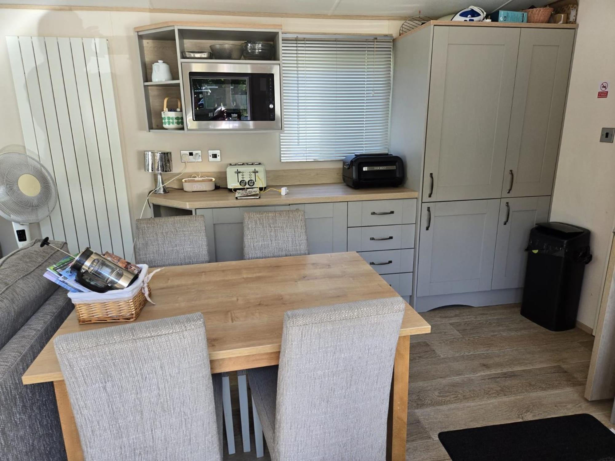 Ferienhaus Luxury New 3 Bed Caravan With Stunning Sea View On Private In Thorness Bay
